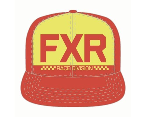 Бейсболка FXR Helium Red/Hi Vis 191604-2065