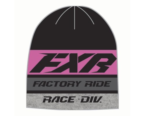 Шапка FXR Race Division Black/Fuchsia 191625-1090