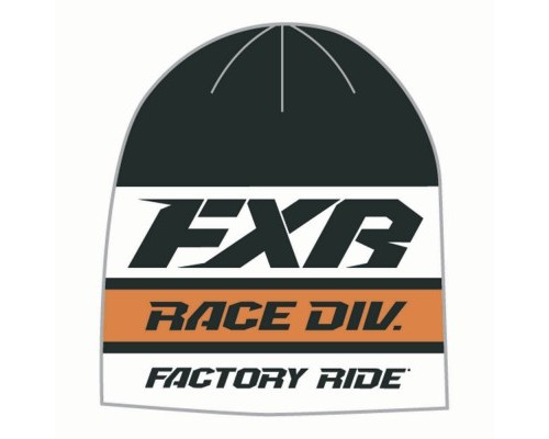 Шапка FXR Race Division Navy/Orange/White 191625-4530