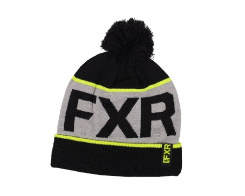 Шапка FXR Wool Excursion Black/Hi-Vis OS 201648-1065