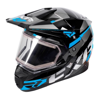 Шлем FXR Team FX-1 Black/Blue/Char 180609-1040