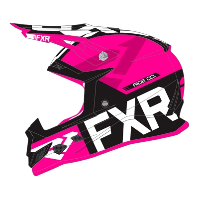 Шлем FXR Boost Evo Black/Fuchsia 190630-1090