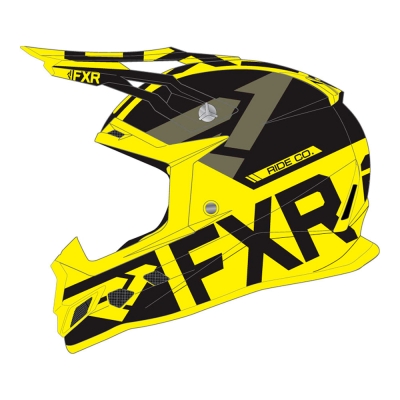 Шлем FXR Boost Evo Black/Hi Vis 190607-1065