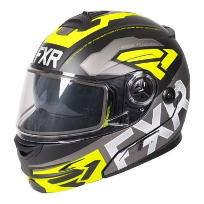 Шлем FXR Fuel Modular Evo Black/Char/Hi Vis 190624-1065