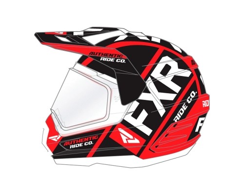 Шлем FXR Torque X Evo Red/Black/White 190610-2010