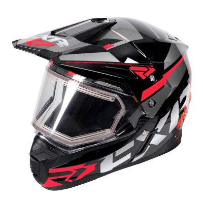 Шлем FXR Team FX-1 Black/Red/Char 180609-1020