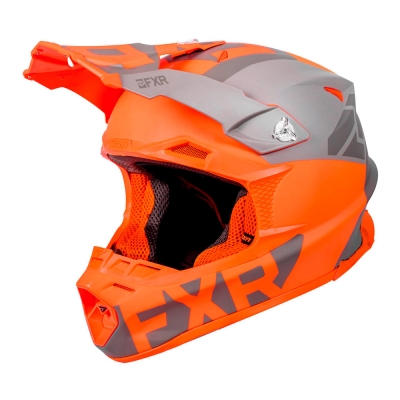 Шлем FXR Blade 2.0 Helium Flo Orange/Grey/Char 190608-3305