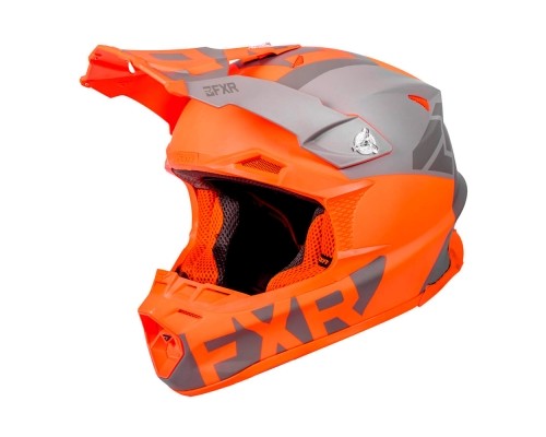 Шлем FXR Blade 2.0 Helium Flo Orange/Grey/Char 190608-3305