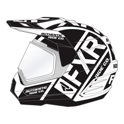 Шлем FXR Torque X Evo White/Black 190610-0110