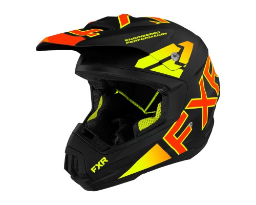 Шлем FXR Torque Team Black/Inferno Quick-Release 220620-1026 (L)