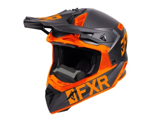 Шлем FXR Helium Carbon Black/Orange 190600-1030